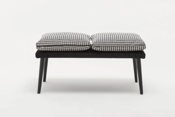 ROLF BENZ 945 - Upholstered fabric bench by Rolf Benz - view 3